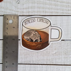 MAGNET: Depresso Espresso Magnet , Coffee Cup Magnet , Skull Coffee Magnet , Coffee Skull Magnet , Depresso Espresso Skull Magnet