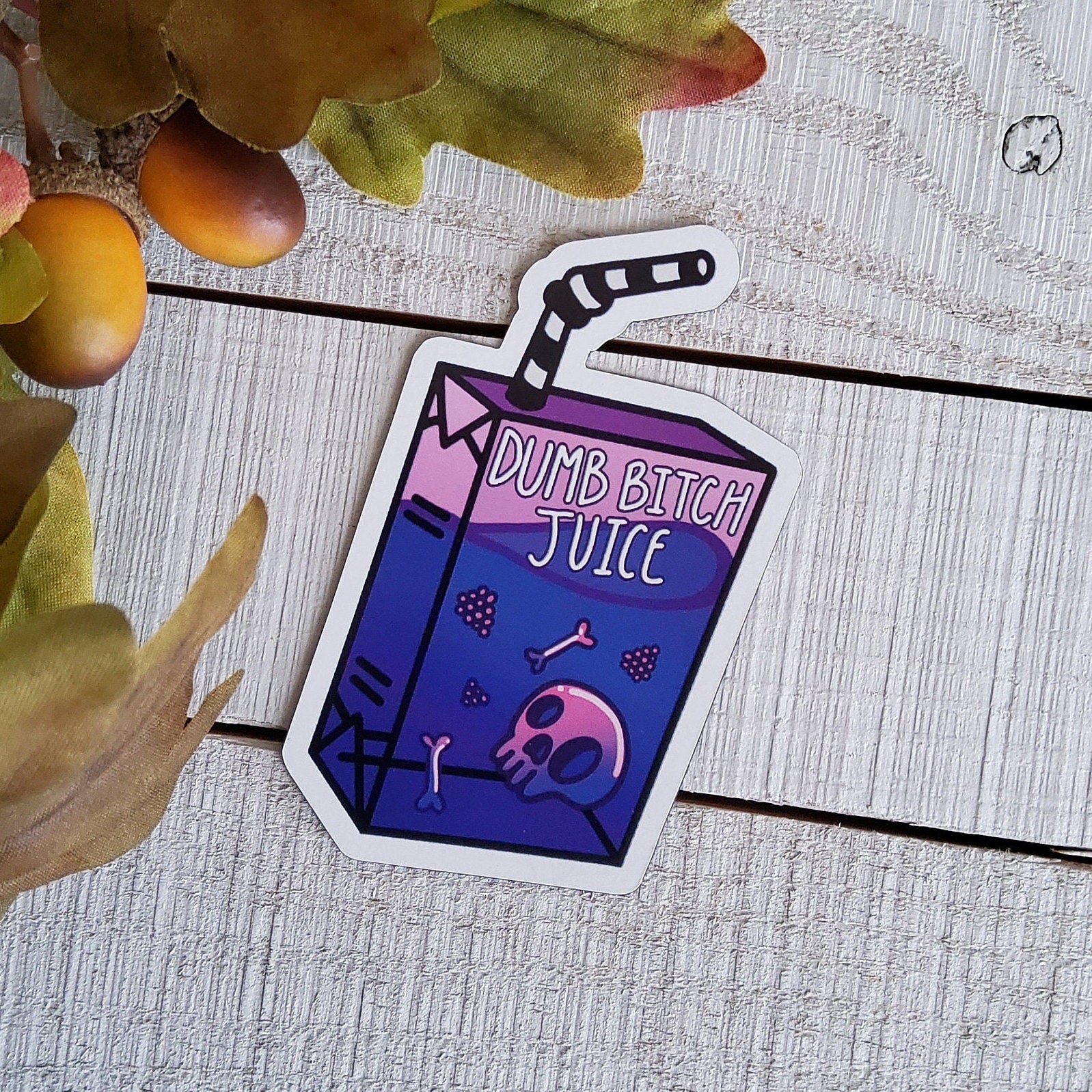MAGNET: Dumb Bitch Juice Box Magnet , Dumb Bitch Juice Magnet , Juice Box Magnet , Purple Dumb Bitch Juice Box Magnet , Purple Magnet