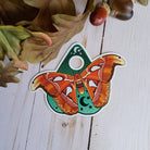 MAGNET: Atlas Moth Planchette Decorative Magnet , Atlas Moth Magnet , Atlas Moth Decorative Magnet , Moth Magnet , Planchette Magnet