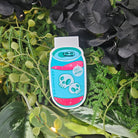 HANDMADE MAGNETIC BOOKMARK: AnxieTEA Teal Can , AnxieTEA Teal Magnetic Bookmark , AnxieTEA Art Bookmark , AnxieTEA Bookmark