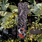 BOOKMARK: Tired of Your Shit Coffin , Coffin and Roses Bookmark , Tired of Your Shit Bookmark , Black Coffin and Roses Bookmark