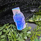 HANDMADE MAGNETIC BOOKMARK: Become a Witch Worth Burning Coffin , Become a Witch Worth Burning Magnetic Bookmark , Witch Bookmark
