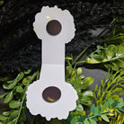 HANDMADE MAGNETIC BOOKMARK: Roll for Mental Health Natural One D20 , Roll for Mental Health Magnetic Bookmark , D20 Bookmark