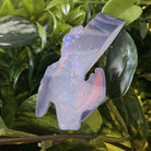 HANDMADE MAGNETIC BOOKMARK: Pansy Floral Bat