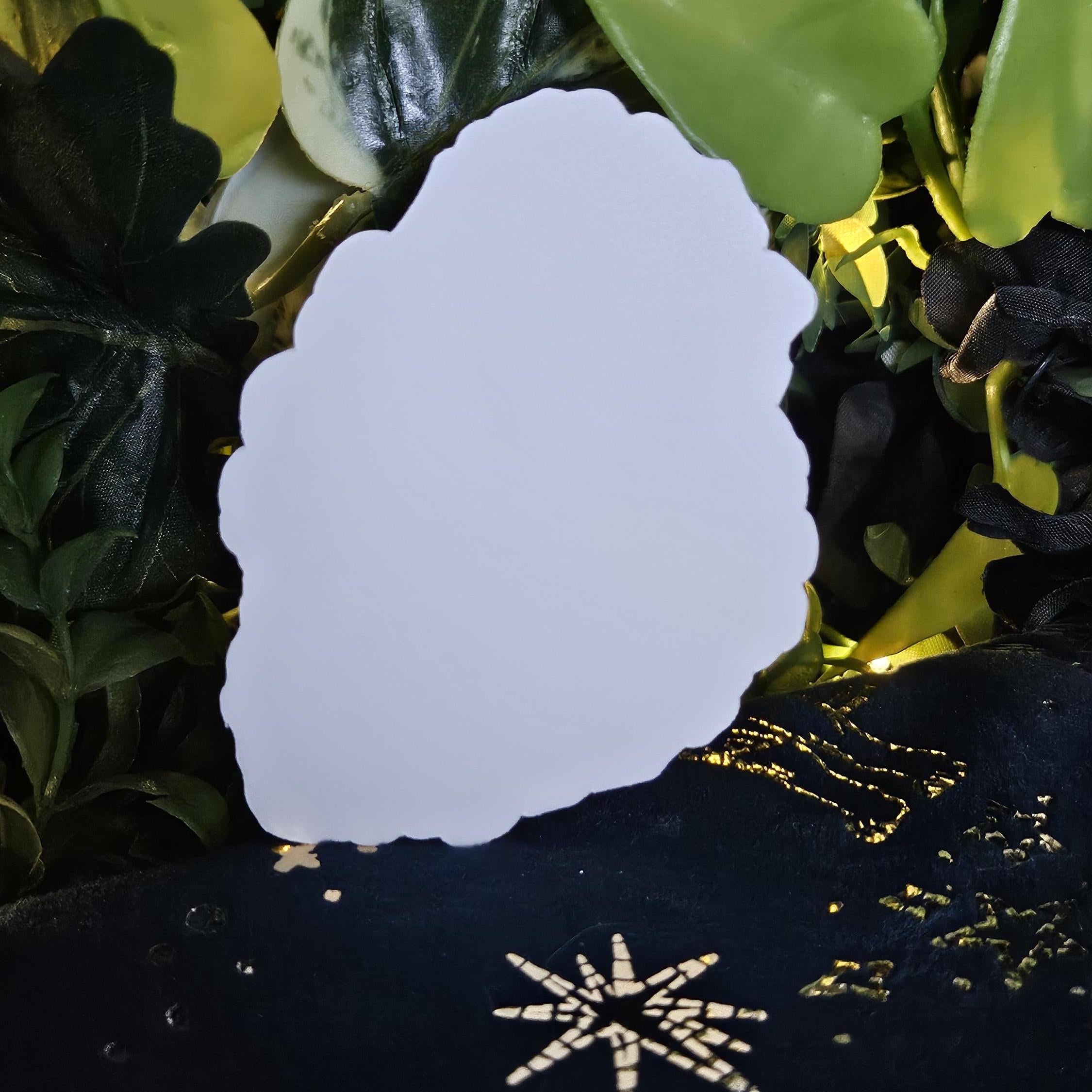 MATTE STICKER: February Amethyst and Purple Pansy Birthstone Crystal , Amethyst Crystal Sticker , Crystal Sticker , Crystal