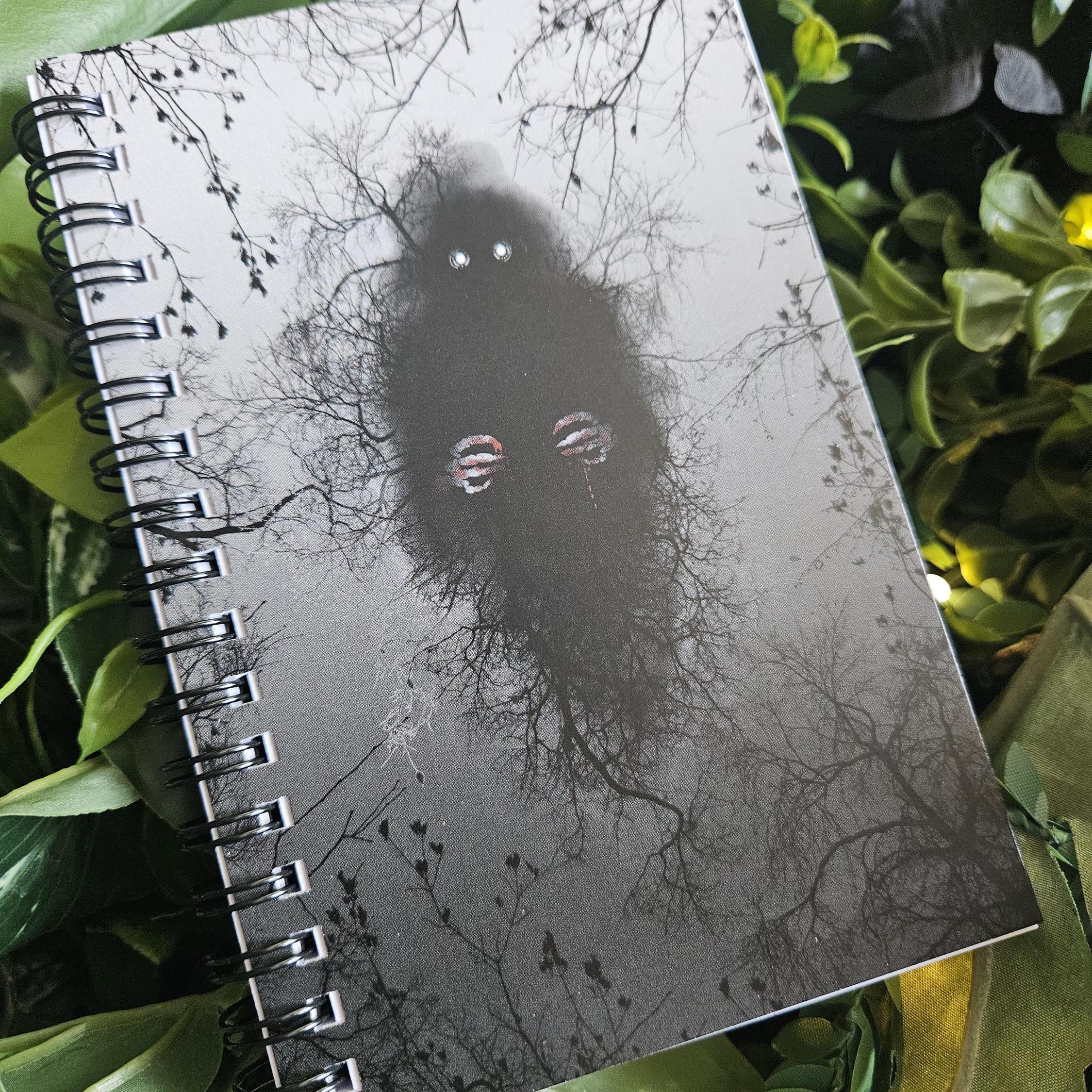 4x6 HANDMADE SPIRAL NOTEBOOK: The Lurker