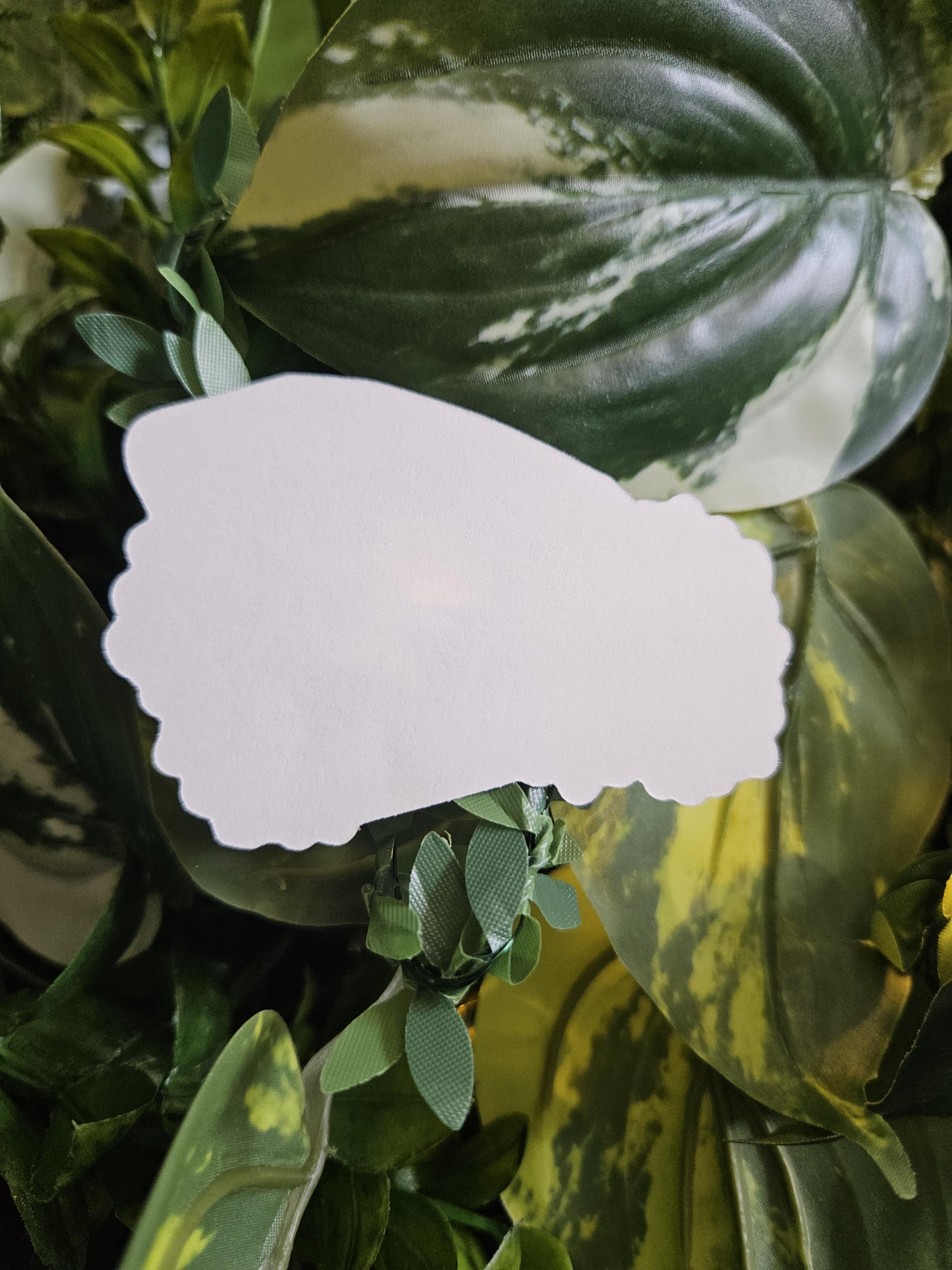 MATTE STICKER: April Birthstone Diamond Crystal with Daisies
