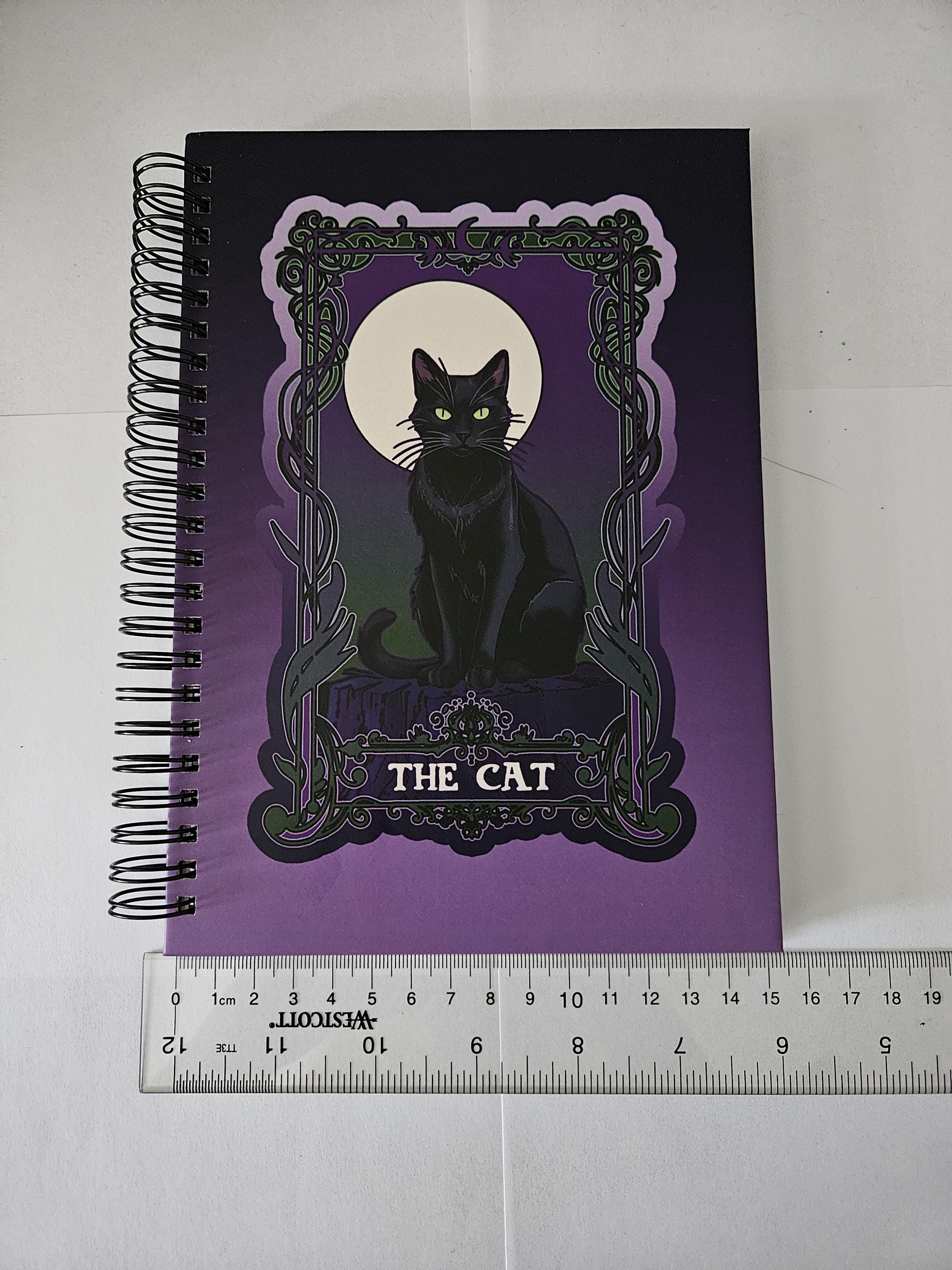 REUSABLE STICKER BOOK A5 : The Cat Tarot Card