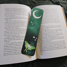 BOOKMARK: Luna Moth and Celestial Moon