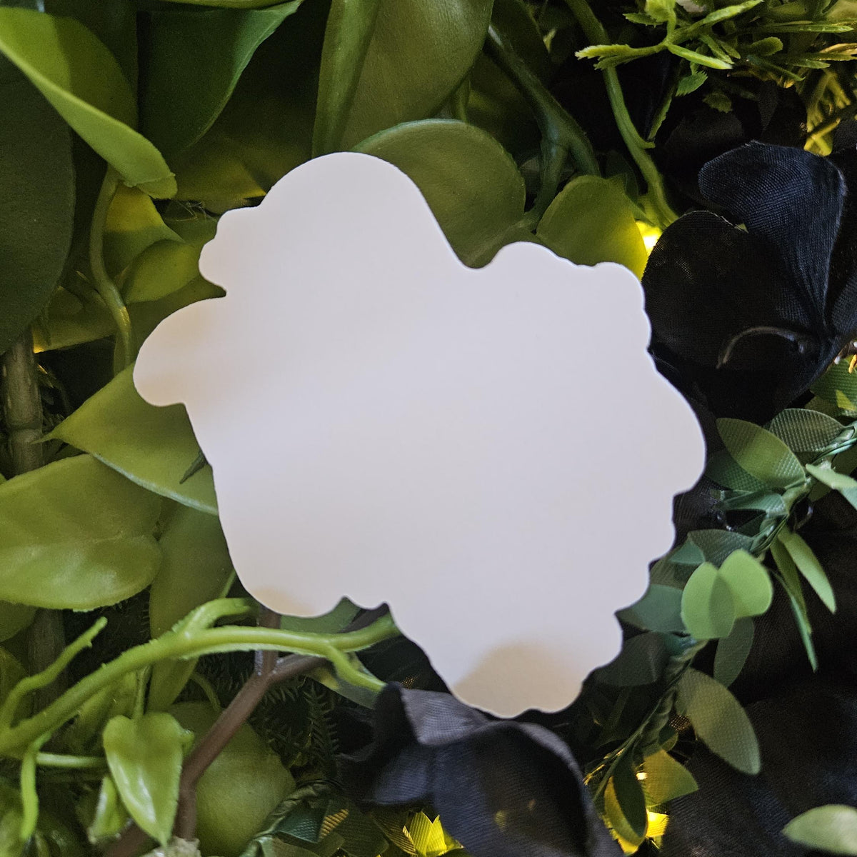 MATTE STICKER: Atlas Moth and Chrysanthemums