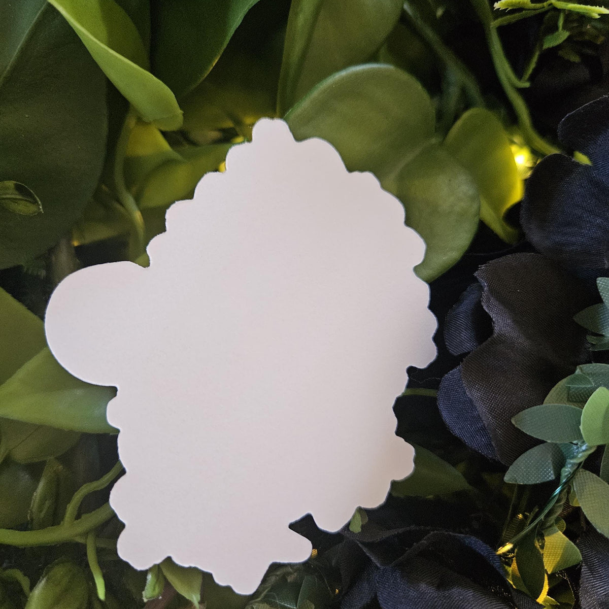 MATTE STICKER: Io Moth with Fuchsia Flowers