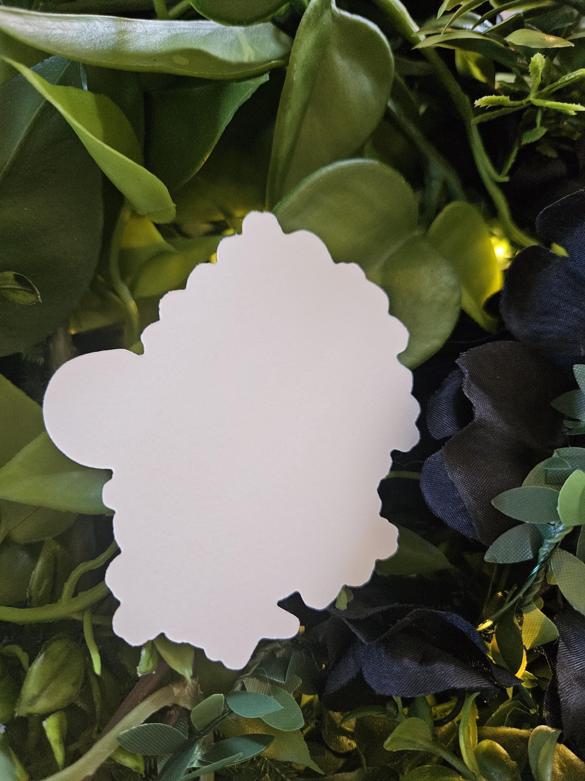 MATTE STICKER: Io Moth with Fuchsia Flowers