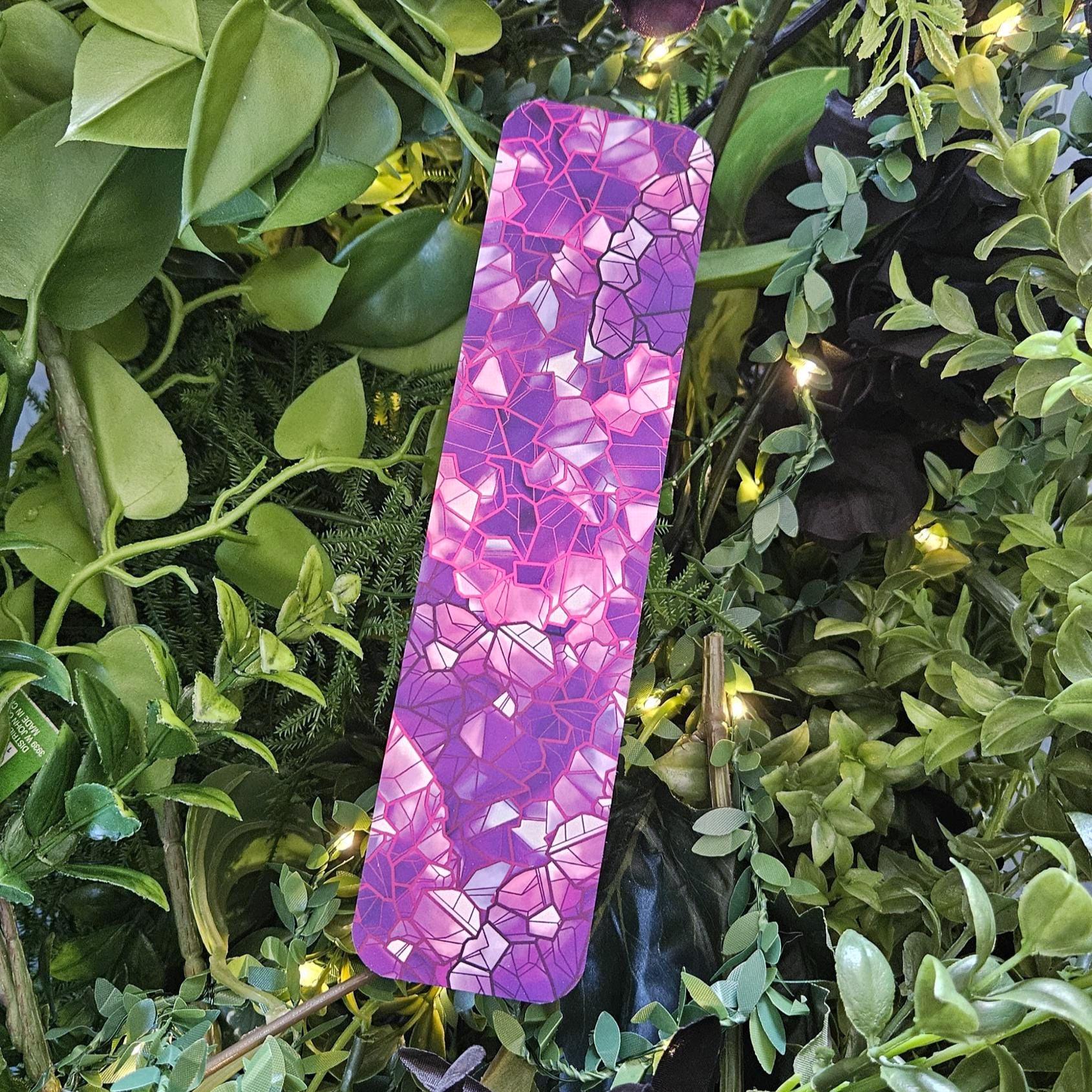 BOOKMARK: Amethyst Crystal 'Soft Touch' Acornandcrowstudio
