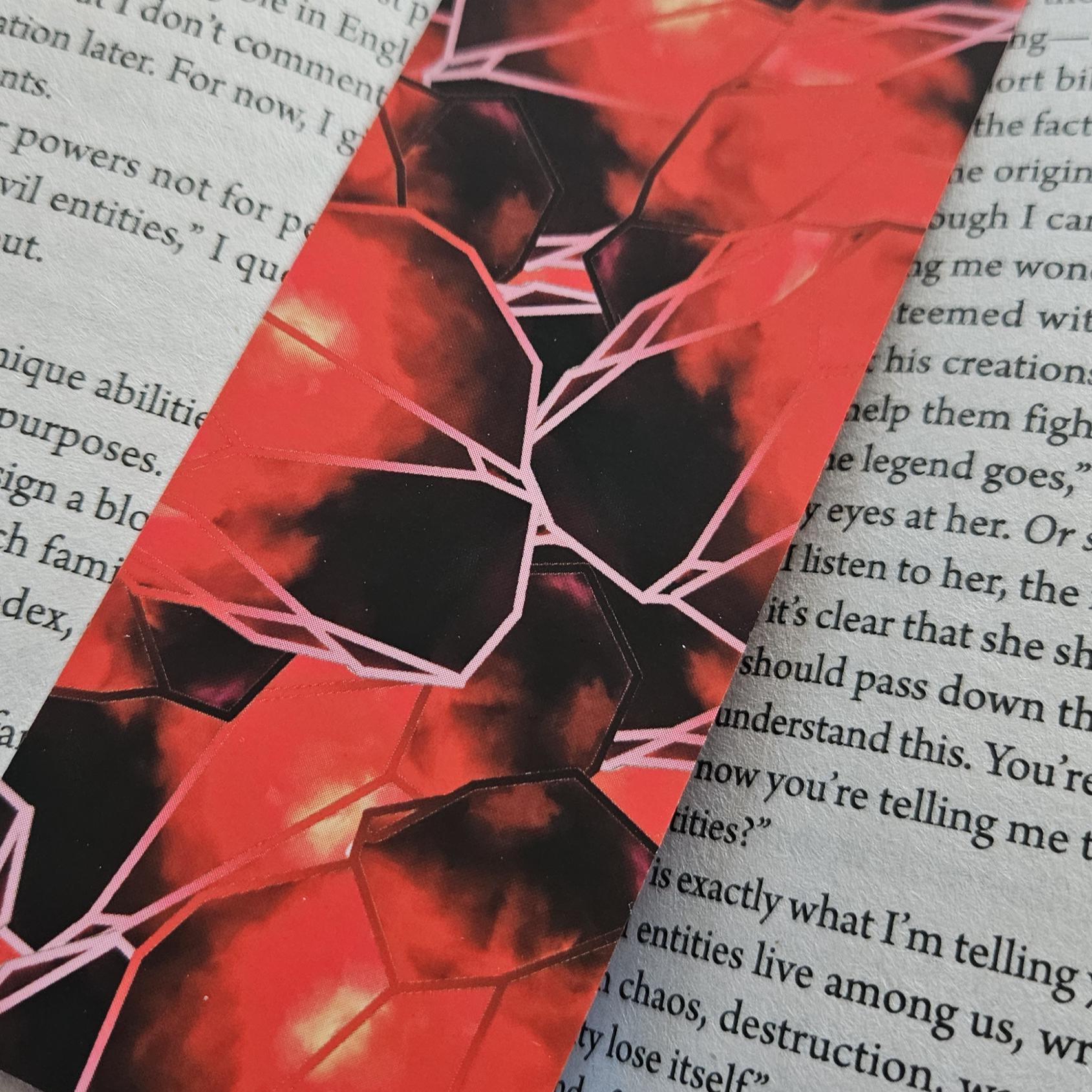 BOOKMARK: Garnet Crystal 'Soft Touch' Acornandcrowstudio