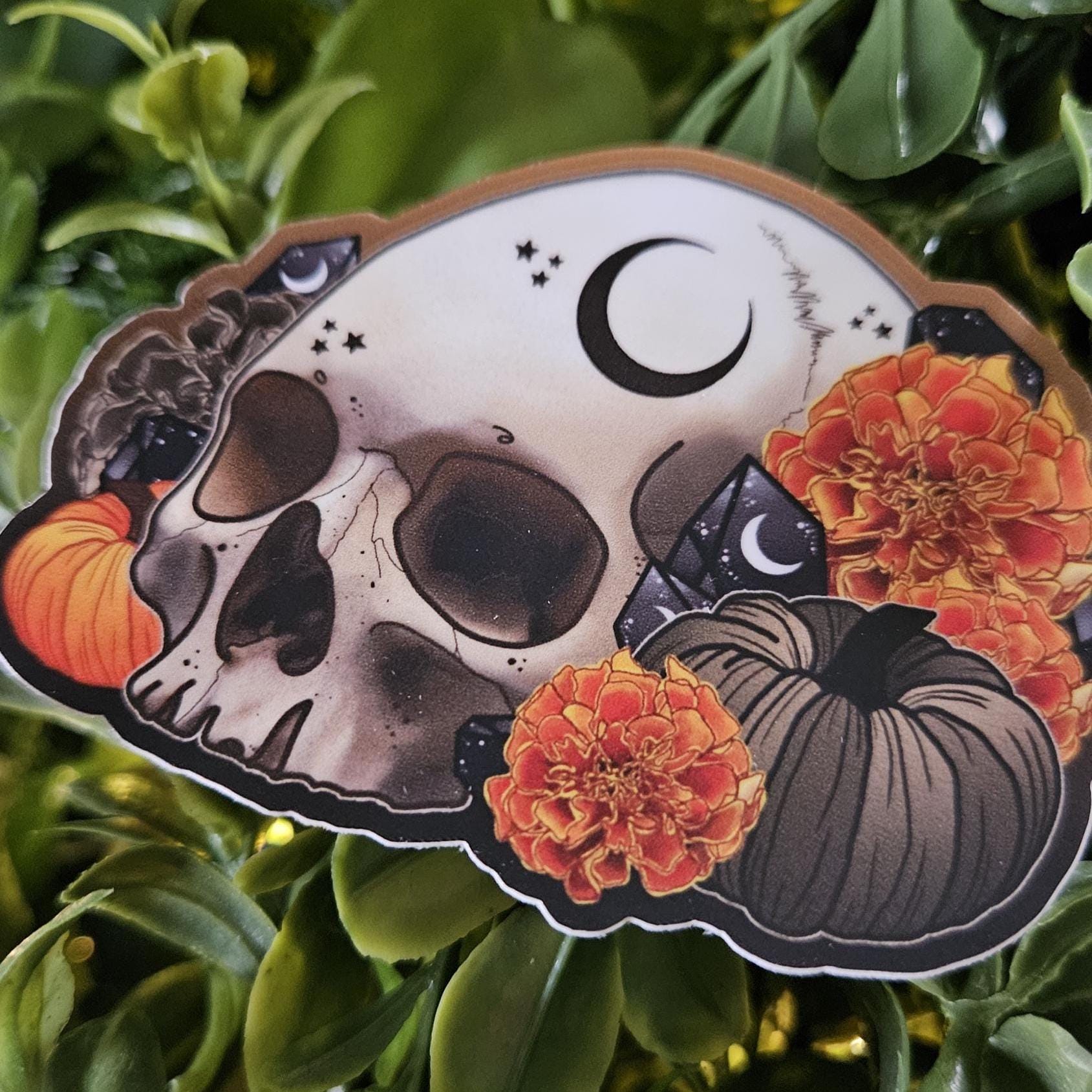 MATTE STICKER: Floralis Memento - November Stationery Club STICKER Only Acornandcrowstudio