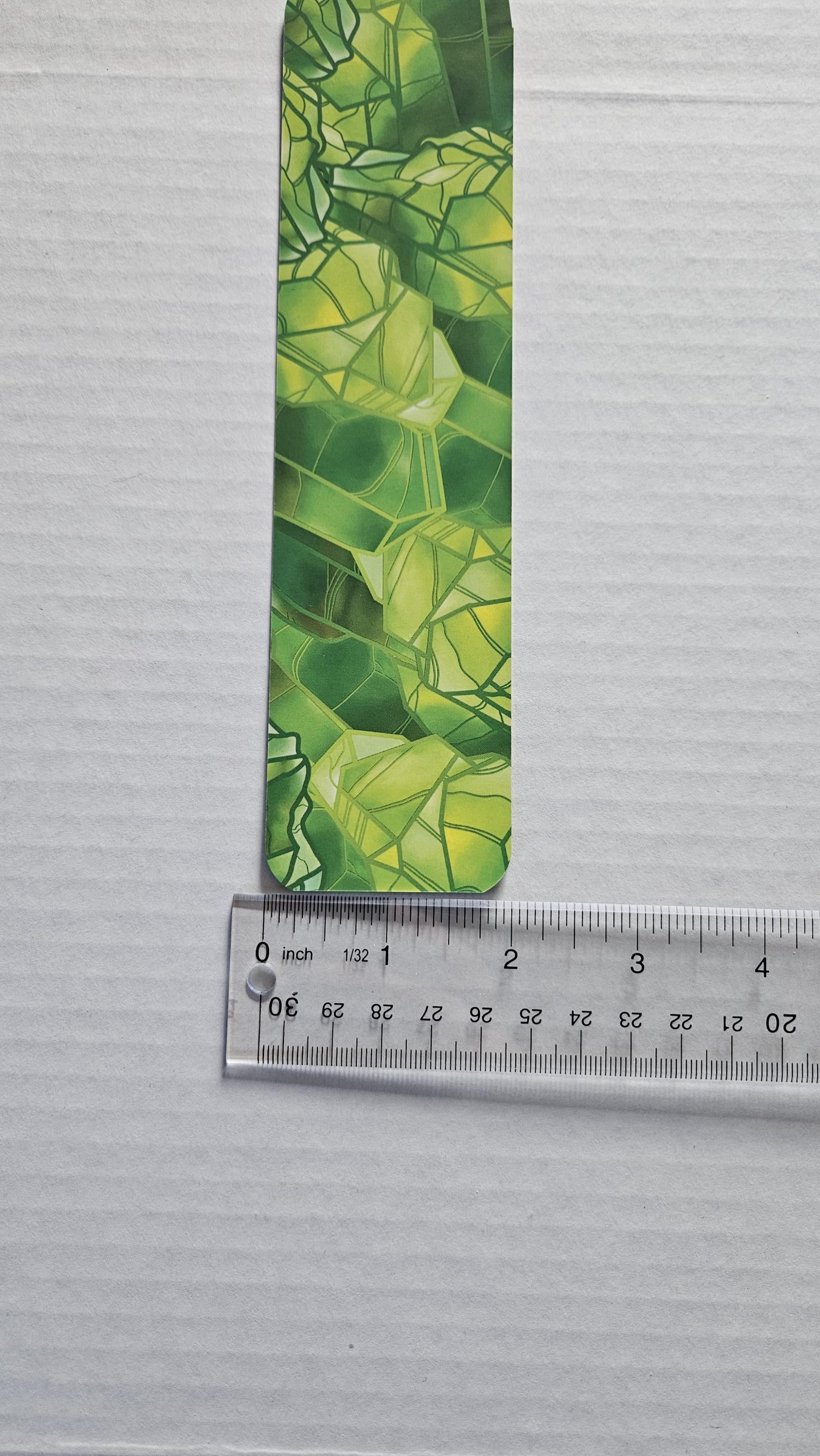 BOOKMARK: Peridot Crystal 'Soft Touch' Acornandcrowstudio