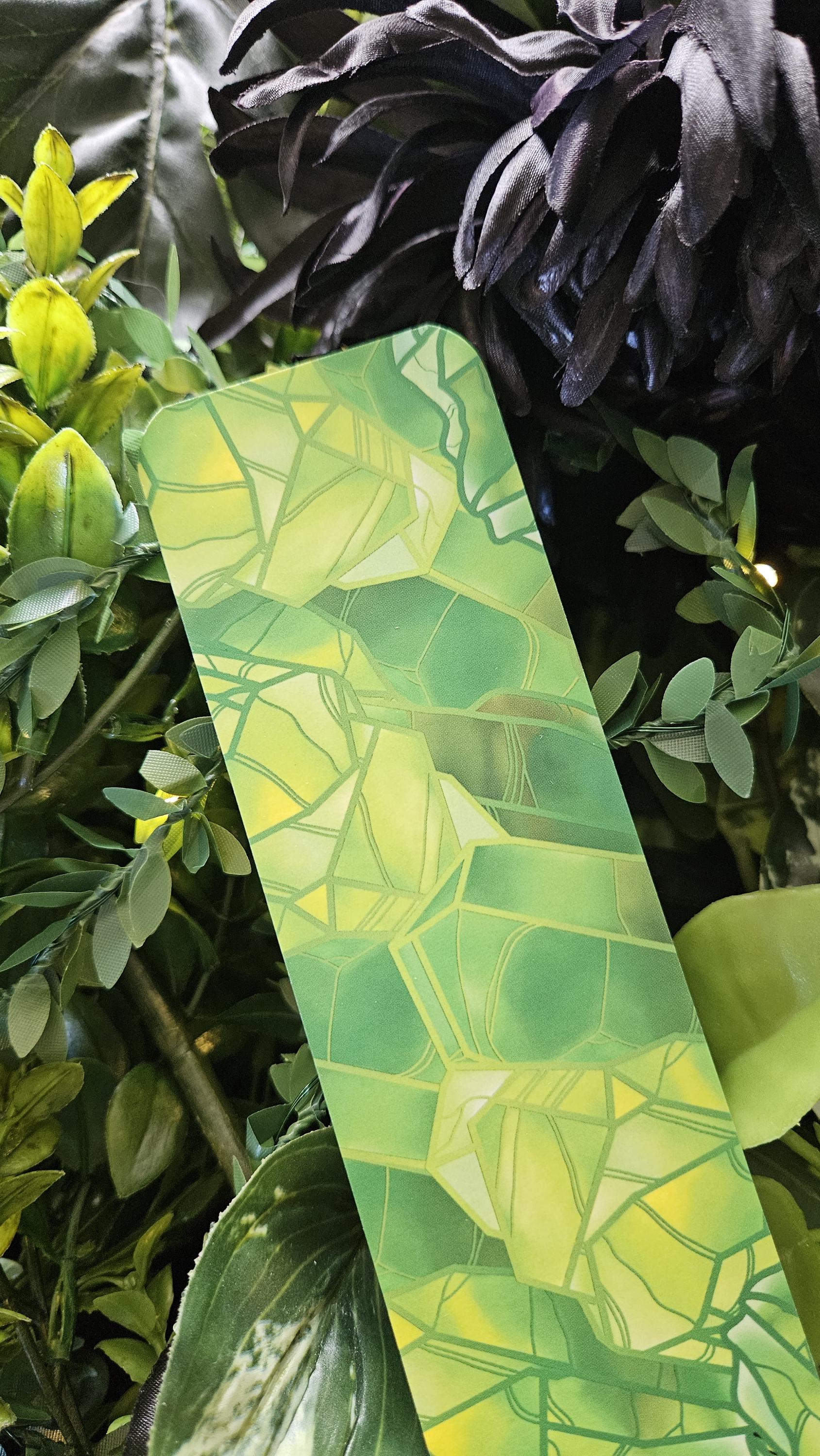 BOOKMARK: Peridot Crystal 'Soft Touch' Acornandcrowstudio