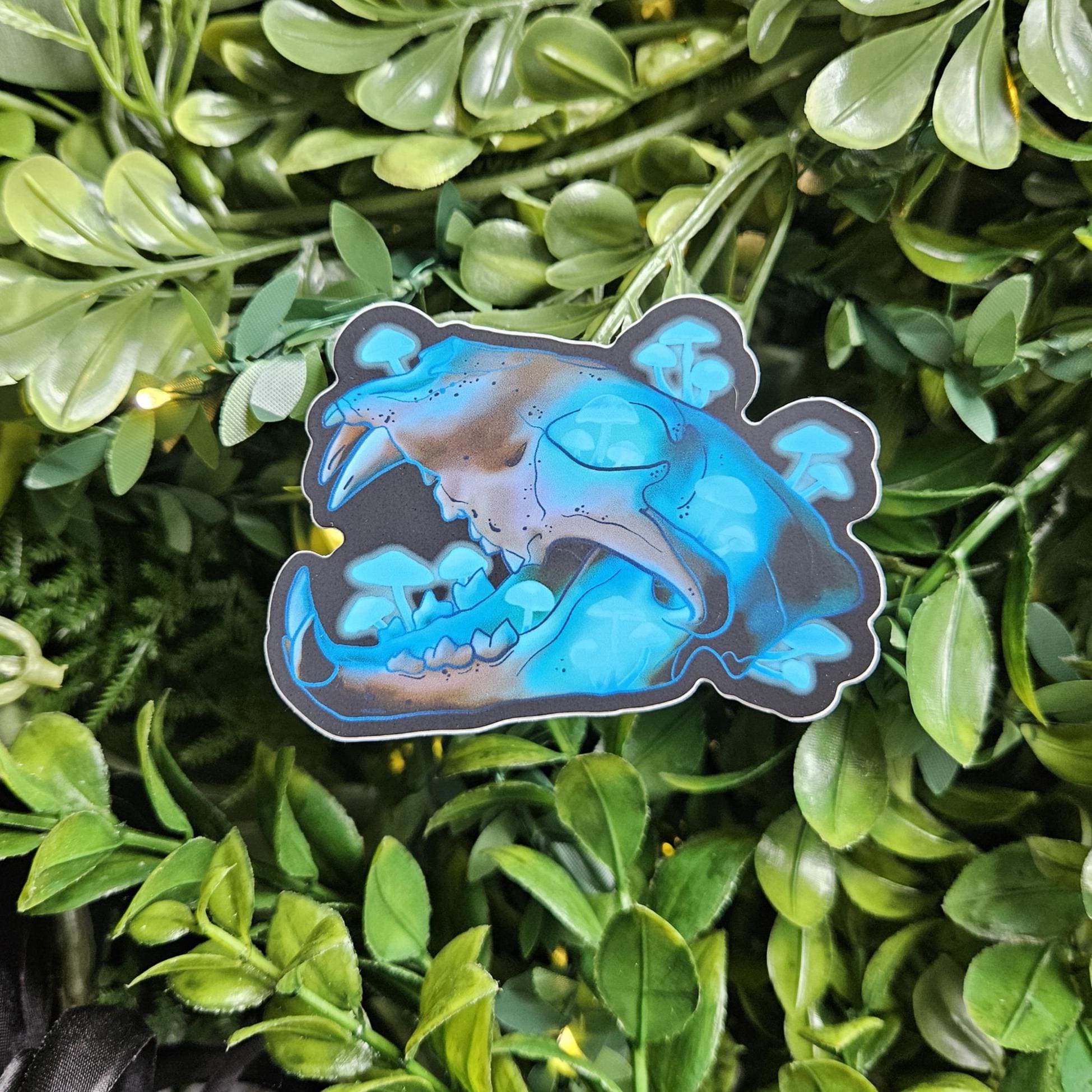 MATTE STICKER: Arescentes Tigris ("The Withering Tiger") - April Stationery Club STICKER Only Acornandcrowstudio