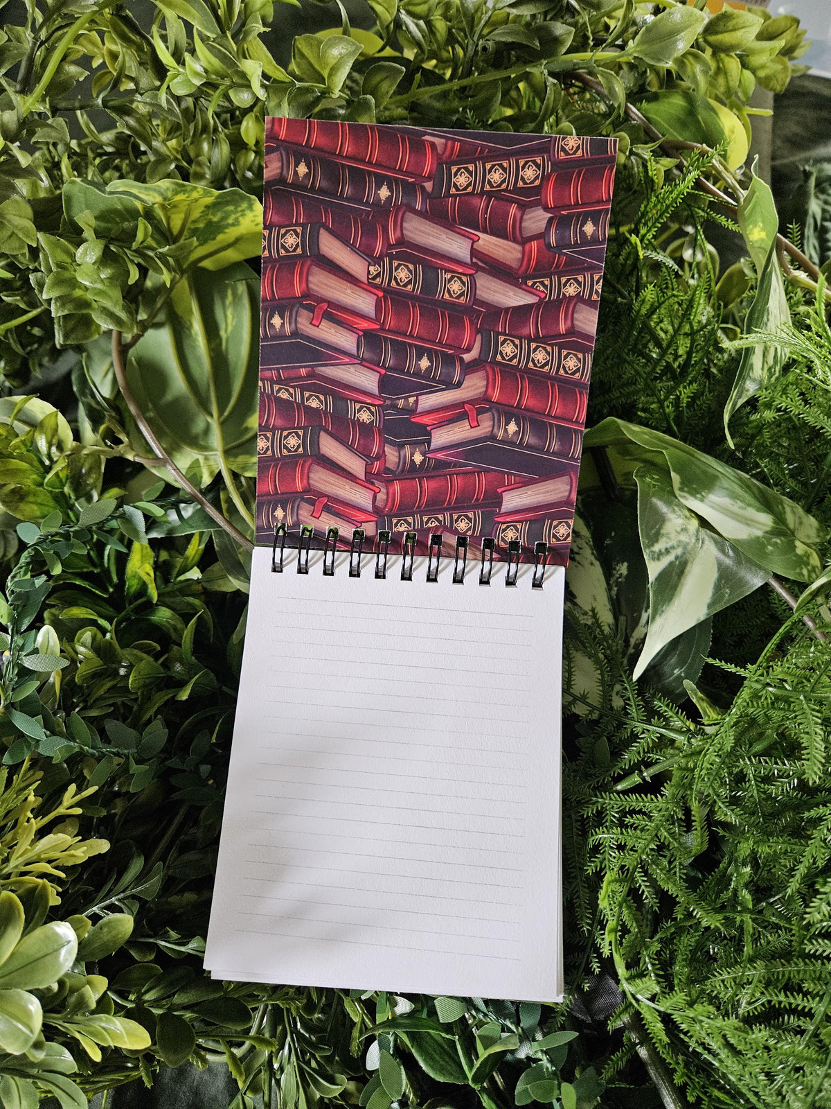 4x5 inches HANDMADE Top Bound Spiral Notebook: Gideon the Red Book Dragon