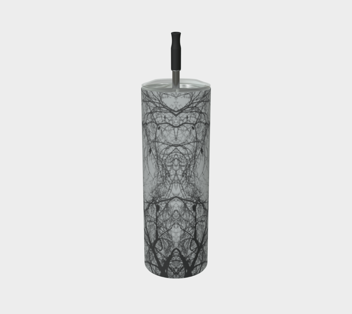 The Lurker in the Forest - PRINT ON DEMAND Stainless Steel Tumbler Acornandcrowstudio