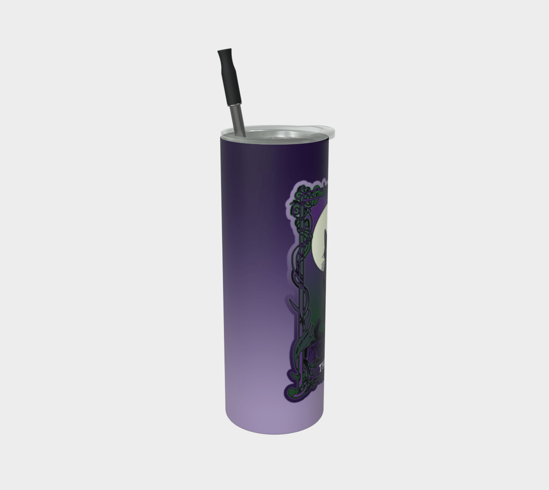 The Cat Tumbler - PRINT ON DEMAND Stainless Steel Tumbler Acornandcrowstudio