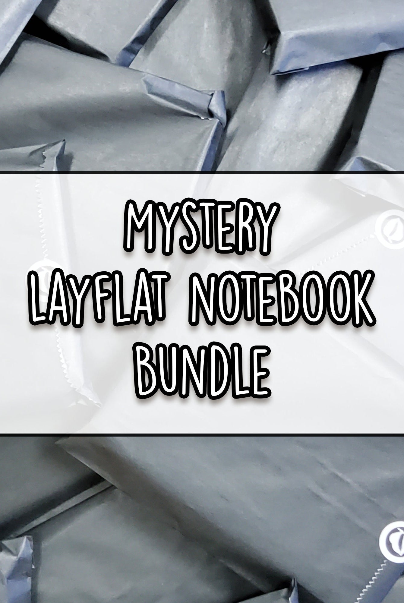 DEFECTIVE Layflat Softcover Notebook Mystery Bundle