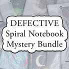 DEFECTIVE SPIRAL NOTEBOOK Mystery Bundle