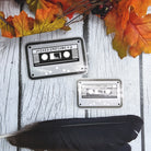 GLOSSY STICKER: Gray Mixed Emotions Volume 2 Cassette Tape Sticker , Cassette Sticker , Mix Tape , Mix Tape Stickers , 80s Vibe Sticker Sticker Acornandcrowstudio