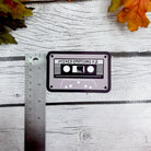 MAGNET: Mixed Emotions Volume 2 80s Vibes Cassette Tape , Cassette Tape Decorative Magnet , Gray Tape Magnet , Gray Mixed Emotions Magnet