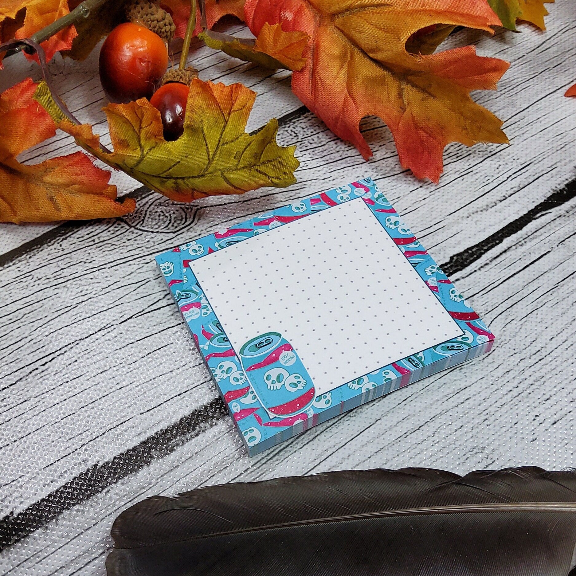 STICKY NOTES: Anxietea Sticky Note Pad , Teal Sticky Note Pad , Anxietea Sticky Note Pad , Anxietea Dot Grid Sticky Notes , Sticky Notes