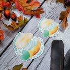 MATTE STICKER: Freshly Baked and Mint-ally Ill Creampuff Sticker , Mint-ally Ill Creampuff Sticker , Pastry Sticker , Mint-ally Ill