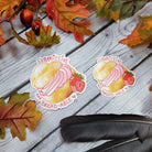 MATTE STICKER: Submissive and Breadable Creampuff Sticker , Creampuff Sticker , Pun Creampuff Sticker , Sub Sticker , Bread Sticker