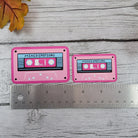 MATTE STICKER: Mixed Emotions Cassette Tape Sticker , Cassette Sticker , Mix Tape , Mix Tape Stickers , 80s Stickers , 80s Vibe Sticker