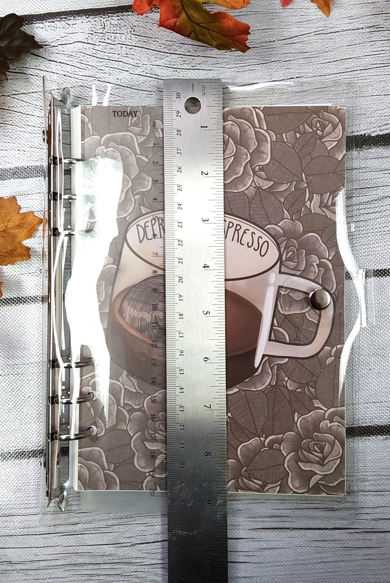 REUSABLE STICKER BOOK: Depresso Espresso Style Sticker Storage Book , Reusable Sticker Binder , Depresso Espresso Art