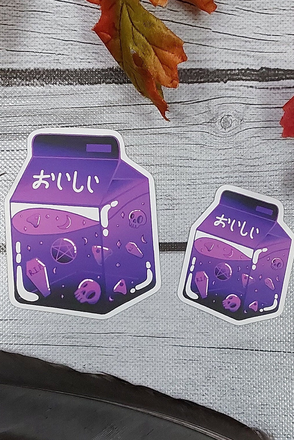MATTE STICKER: Witchy Milk Carton Sticker , Milk Carton Sticker , Witchy Milk Carton , Witchy Stickers , Aesthetic Milk , Witchy Vibes