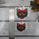 MATTE STICKER: Sandwich Cult Black Cat Sticker , Black Cat Cult Sticker , Sandwich the Cat Sticker