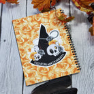 SPIRAL NOTEBOOK: Fuck Being Good I'm a Bad Witch Hat Lined Pages , Witch Hat Journal , Bad Witch Notebook , Bad Witch Hat , Witch Hat
