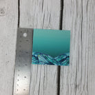 STICKY NOTES: March Aquamarine Crystal Sticky Note Pad , Teal Sticky Note Pad , Crystal Sticky Note Pad , Crystal Grid Sticky Notes