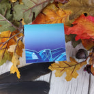 STICKY NOTES: September Sapphire Sticky Note Pad , Blue Crystal Sticky Note Pad , Blue Sticky Note Pad , Crystal Notepad , Sticky Notes
