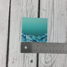 STICKY NOTES: March Aquamarine Crystal Sticky Note Pad , Teal Sticky Note Pad , Crystal Sticky Note Pad , Crystal Grid Sticky Notes