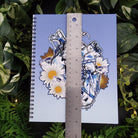 SPIRAL NOTEBOOK : Diamond Crystal Heart Spiral with College Ruled Pages , Diamond Crystal Notebook , Diamond Crystal Heart , Diamond Art