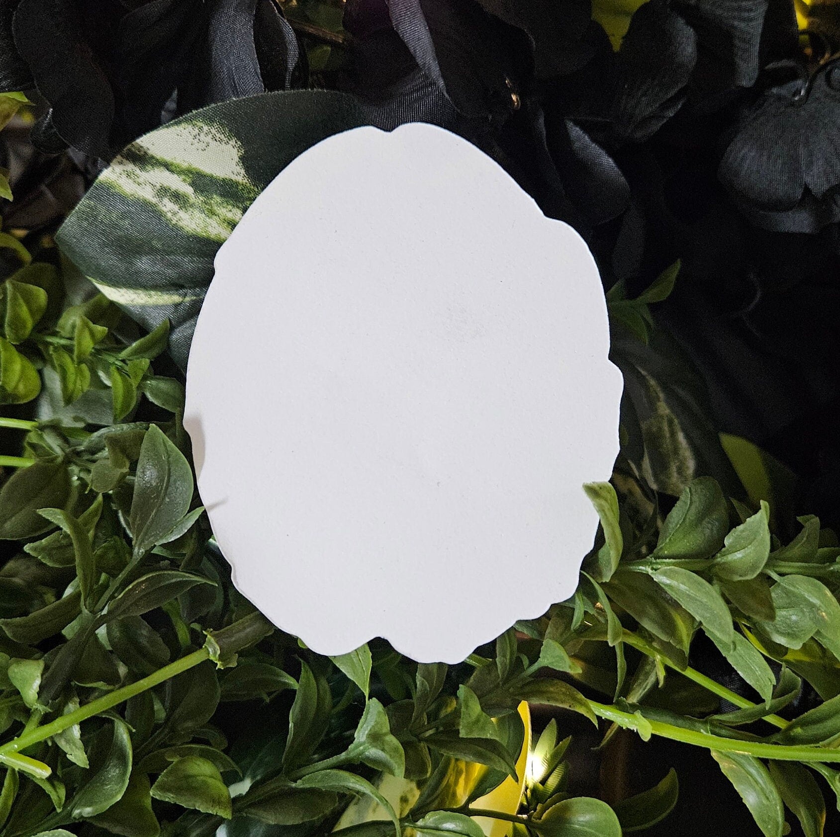 'No Thanks, I Have Plants Tonight' Coffin - Matte Sticker Decorative Sticker Acornandcrowstudio