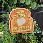 GLOSSY HOLOGRAPHIC STICKER: This is the Crust of A Killer Bread