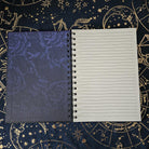 A5 Size SPIRAL NOTEBOOK : Dark Fantasy Book Castle with Lined Pages