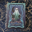 A5 Size SPIRAL NOTEBOOK : The Ghost Tarot Style with Lined Pages