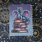 A5 Size SPIRAL NOTEBOOK : Book Dragon with Lined Pages