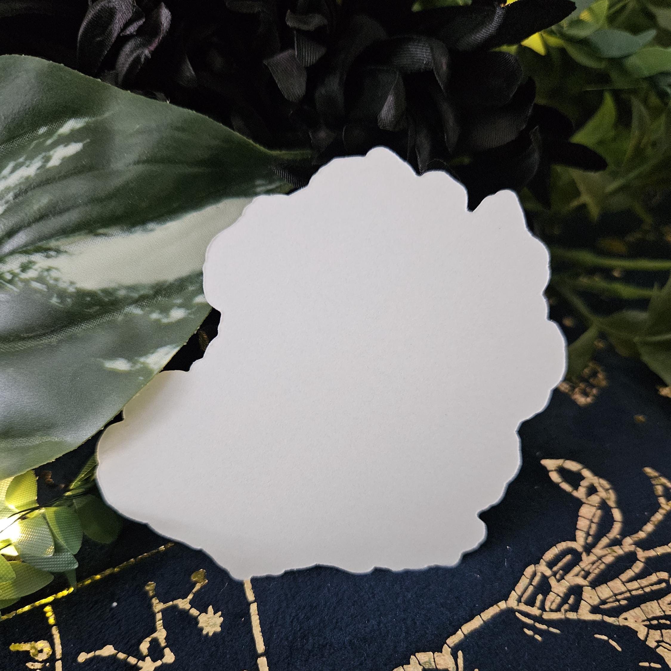 MATTE STICKER: Anatomical Fear Frankenstein Heart Decorative Sticker Acornandcrowstudio