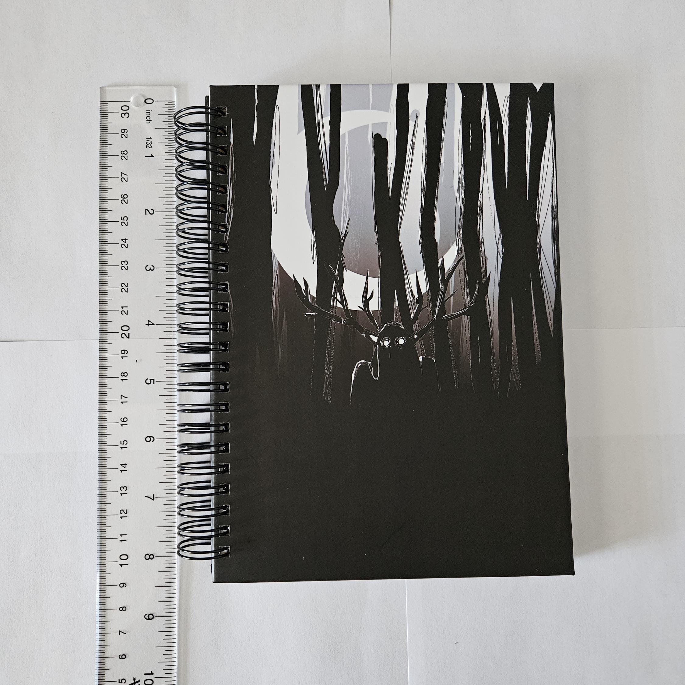 REUSABLE STICKER BOOK A5 : The Watcher in the Dark Woods