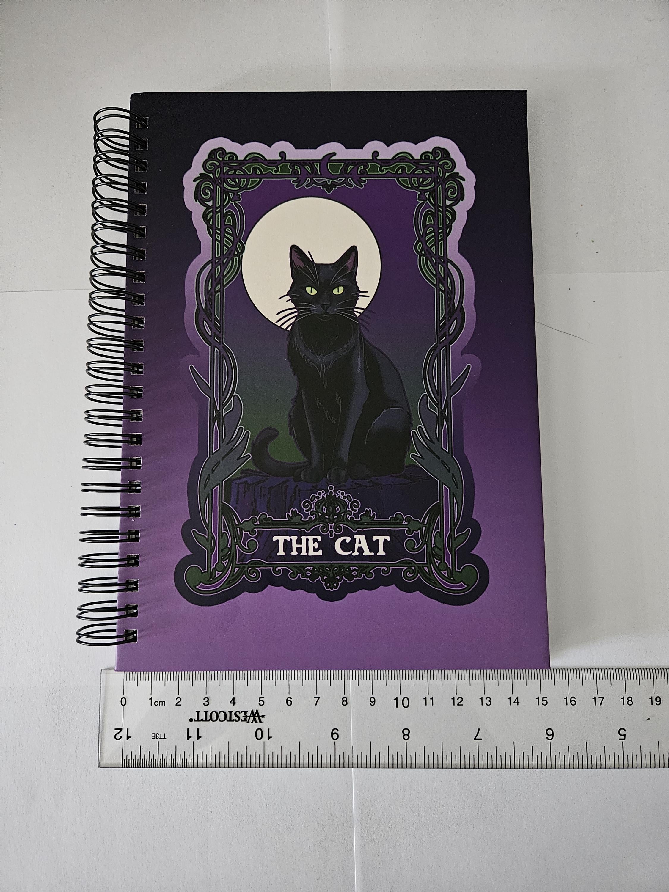 REUSABLE STICKER BOOK A5 : The Cat Tarot Card