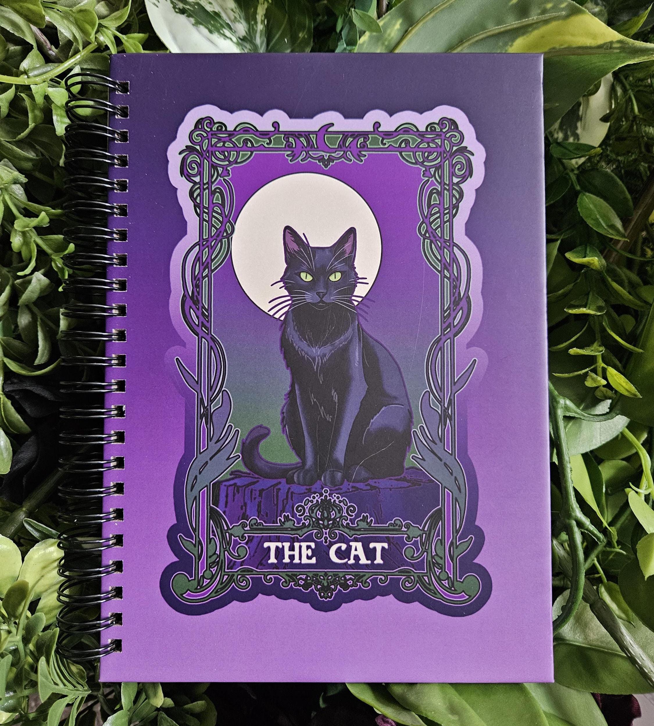 REUSABLE STICKER BOOK A5 : The Cat Tarot Card